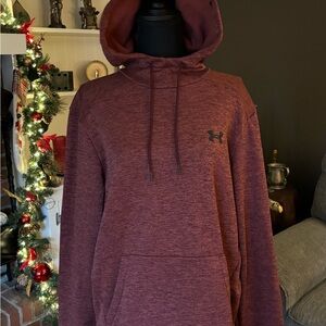 Under Armour Burgundy Pullover Hoodie Men’s size M